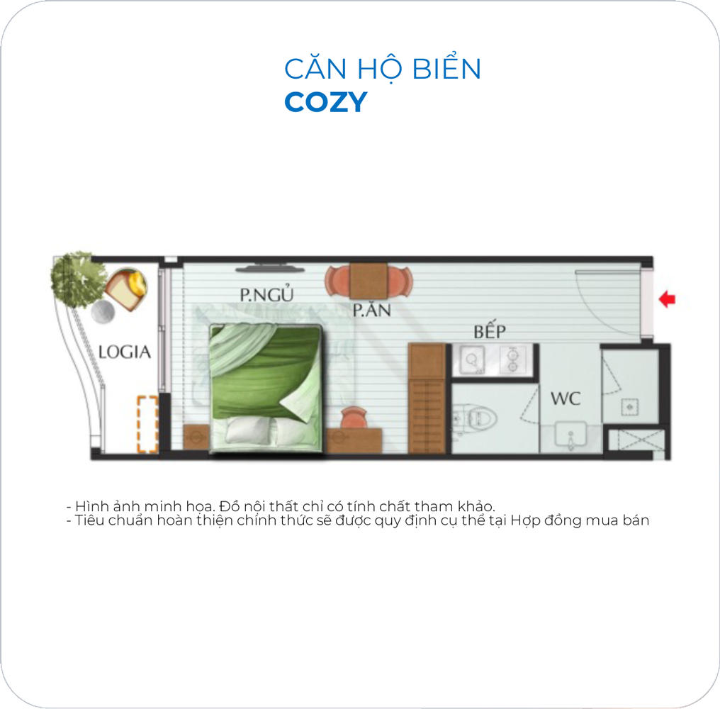 The 5Way Phu Quoc_Can Ho Bien Cozy_Tropical